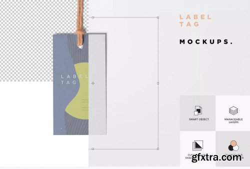 Label Tag Mockups