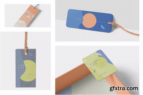 Label Tag Mockups