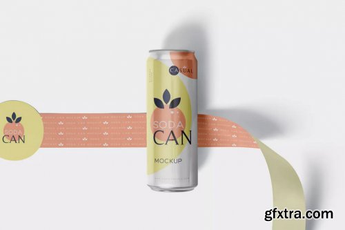 Chilled Soda Can Mockups