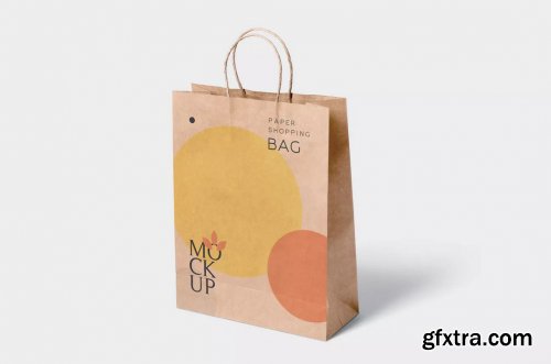 5 Paper Shopping Bag Mockups