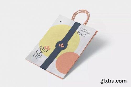 5 Paper Shopping Bag Mockups