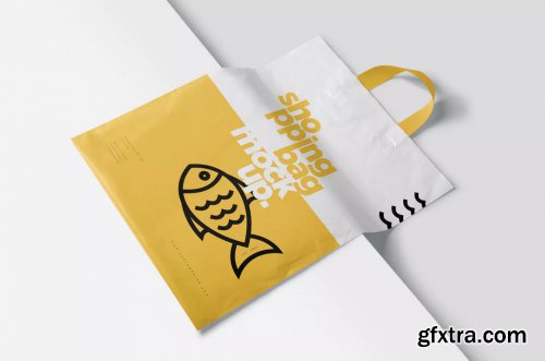 5 Beautiful Shopping Bag Mockups