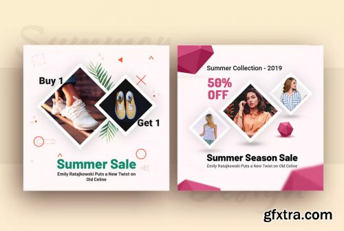 Promotional Instagram Post (ADS) Template V-5