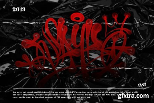 CreativeMarket - GRAFFITI BRUSH for procreate 3983122