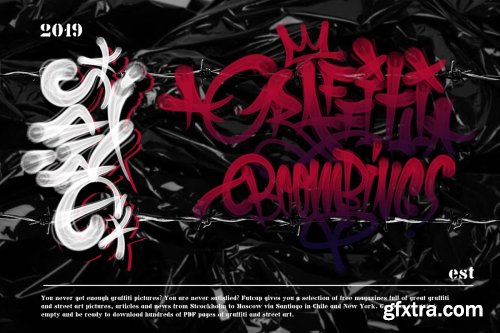 CreativeMarket - GRAFFITI BRUSH for procreate 3983122