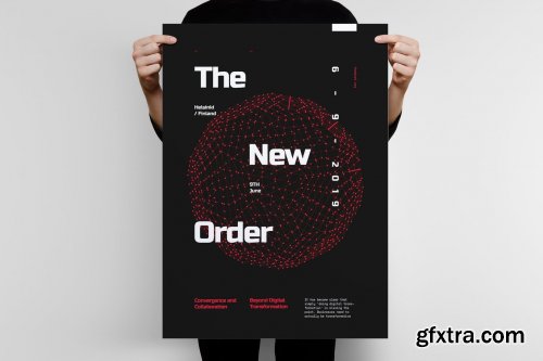 Disrupt 1 Poster Template