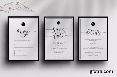 Wedding Invitation Set