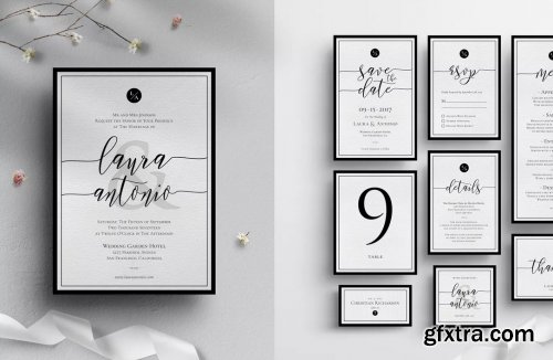 Wedding Invitation Set