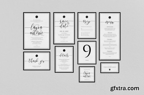 Wedding Invitation Set