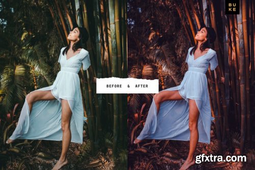 CreativeMarket - Deep Coral 4 Lightroom Preset Bundle 3957677