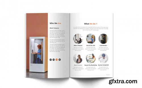 Pitch Deck A4 Brochure