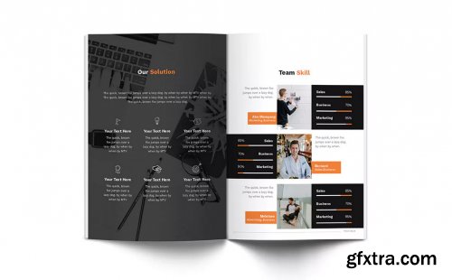 Pitch Deck A4 Brochure