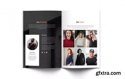 Pitch Deck A4 Brochure