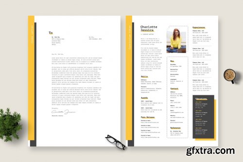 Minimal Resume CV Template 10