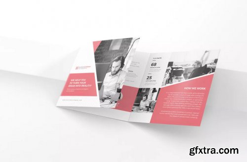 Square Trifold Brochure 03