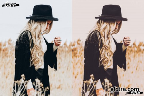 5 Vanilla Cream Desktop Lightroom Presets and ACR preset, clean warm LUts 