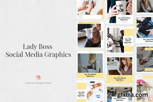 CreativeMarket - Lady Boss Pack 3984966