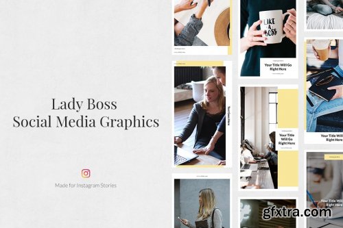 CreativeMarket - Lady Boss Pack 3984966