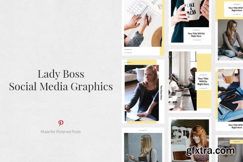 CreativeMarket - Lady Boss Pack 3984966