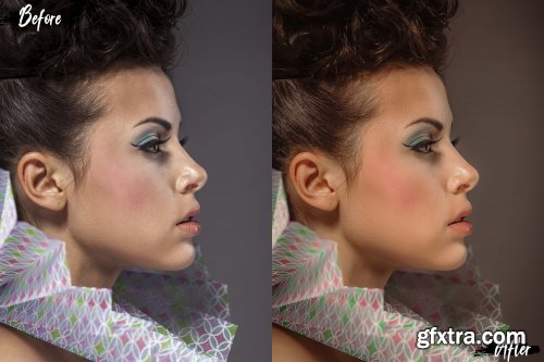 18 Perfect Skin Photoshop Actions, ACR and LUT presets, skin retouch