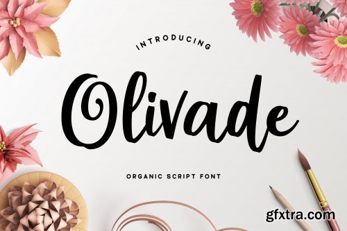 Olivade - Script Font