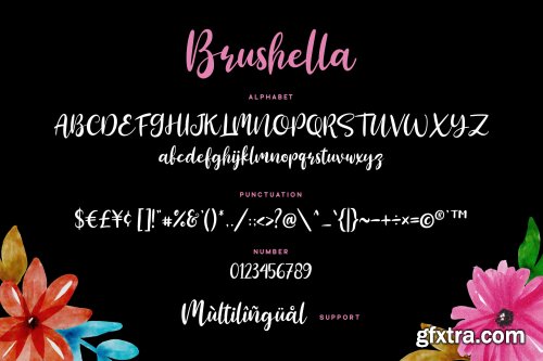 Brushella - Script Font