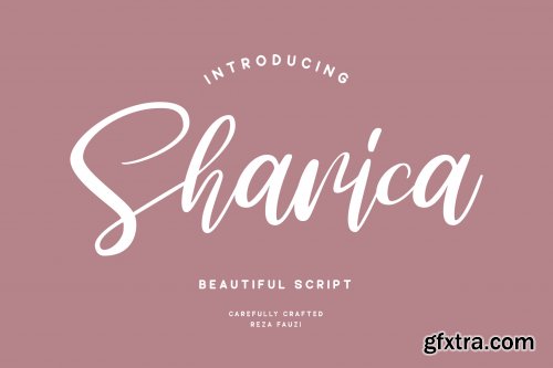 Sharica - Script Font