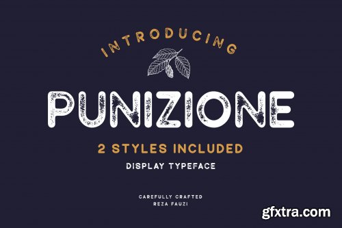 Punizione - Sans Vintage Font