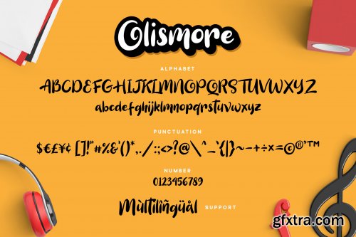 Olismore - Playfull Font