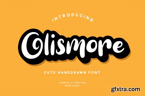 Olismore - Playfull Font