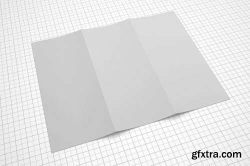 Trifold Brochure Mockup