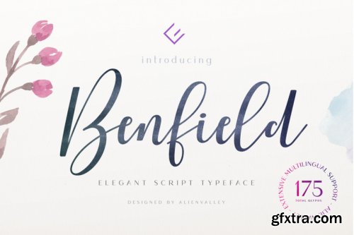 Benfield - Script Font