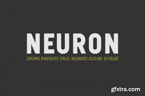 CreativeMarket - Neuron - Limitless Sans 3997876