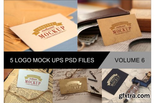 Photo Realistic Mock-ups Bundle V1-6