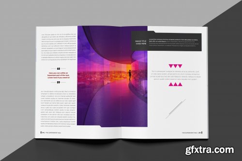 Indesign Magazine Brochure Template