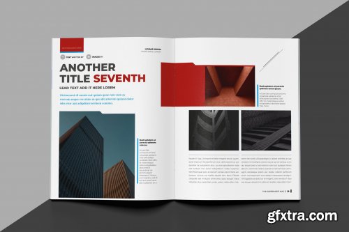 Indesign Magazine Brochure Template