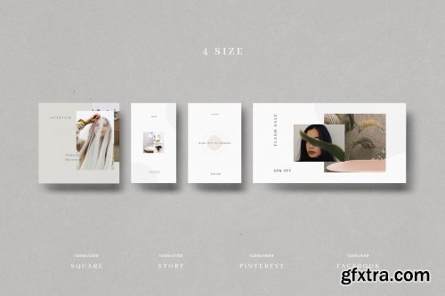 CreativeMarket - Celine Social Media Pack 3888773