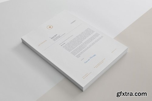 CreativeMarket - Gather Stationery Template 3900730