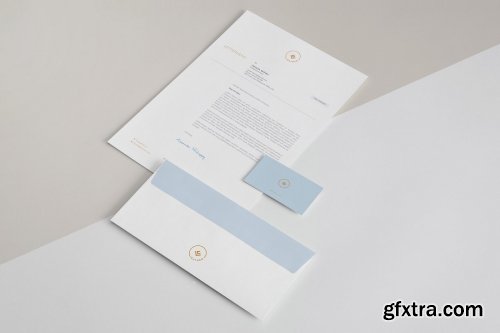 CreativeMarket - Gather Stationery Template 3900730