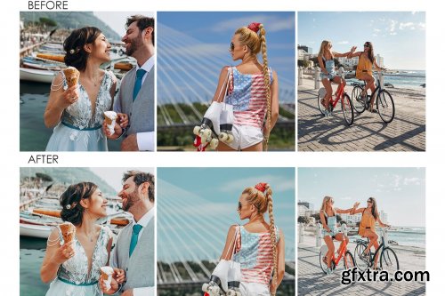 CreativeMarket - CAPRI 4 Lightroom Mobile presets 3957013