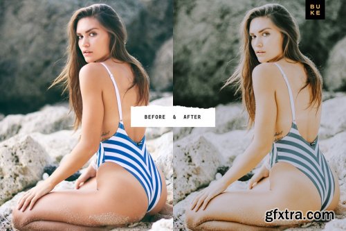 CreativeMarket - Pastel Mint 4 Lightroom Preset Pack 3957670