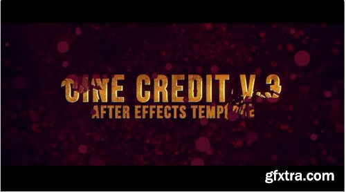 Cine Credit V.3 - After Effects 275234