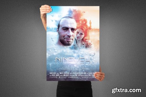 CreativeMarket - Nineveh Movie Poster Template 3987032