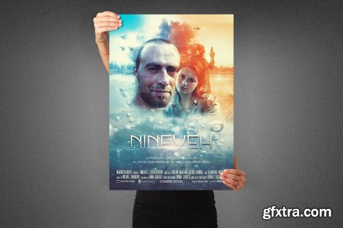 CreativeMarket - Nineveh Movie Poster Template 3987032