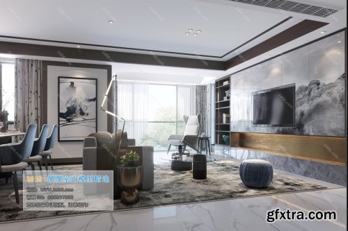 Modern Style Livingroom 43 (2019)