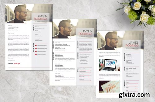 Creative Designer CV Resume Template