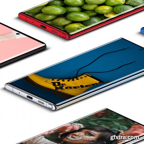 Note 10 Layered PSD MockUps