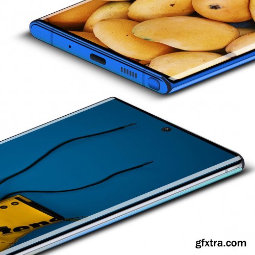 Note 10 Layered PSD MockUps