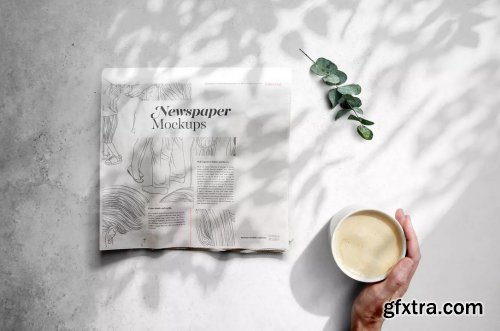 Newspaper Mockup Templates