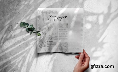 Newspaper Mockup Templates